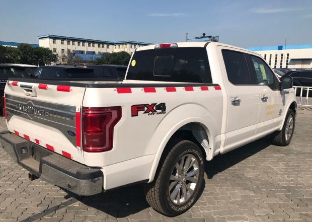 天津港买平行进口车福特猛禽F-150国王牧场版