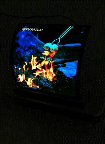 球首条!龙岗这家企业的类六代全柔性显示屏量