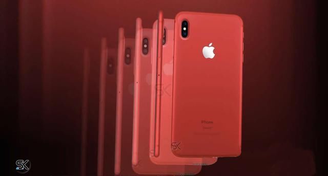 红色版iPhone 8S概念图:96%的屏占比没刘海