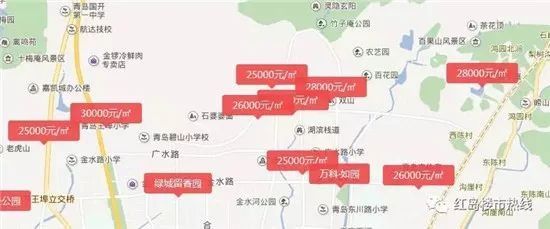 李沧房价3万了?!这是真的么? 看这里:青岛各城区最新版房价播报!