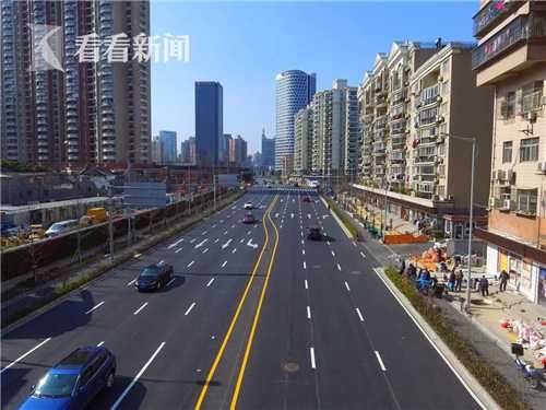 新建路隧道浦西出口拓宽 虹口-浦东通行效率提升