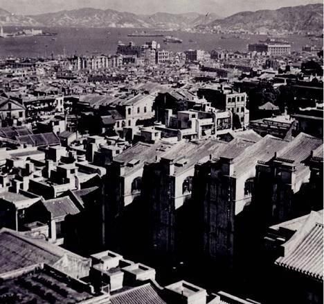 香港以前是什么样子?看看美国档案馆珍藏的照