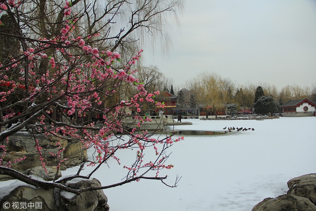 明天下雪?故宫门票卖光了!那就学古人踏雪寻