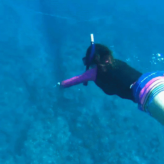 即使是潜水深海,也要大胆前行