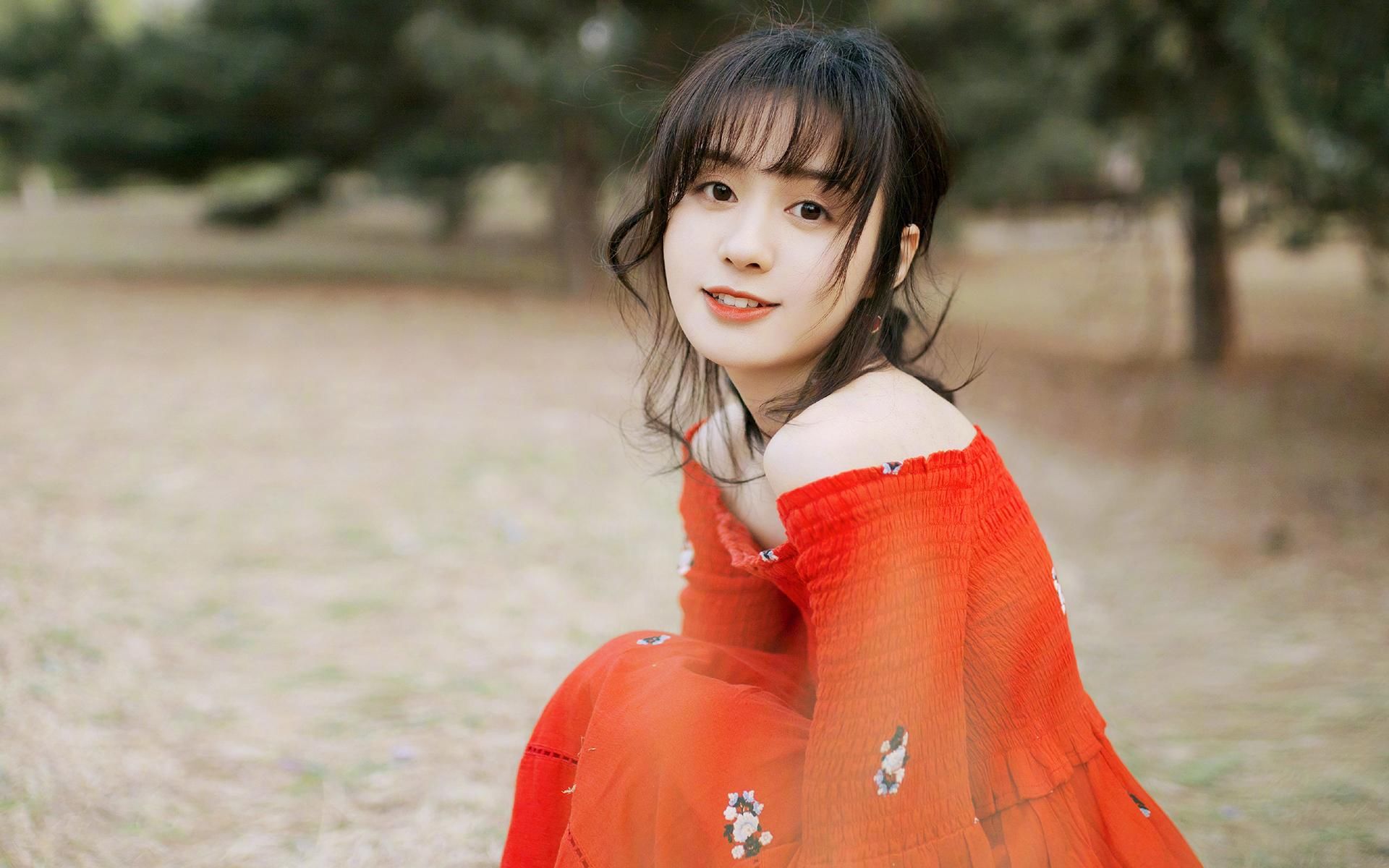 郑合惠子初夏甜美写真高清桌面壁纸