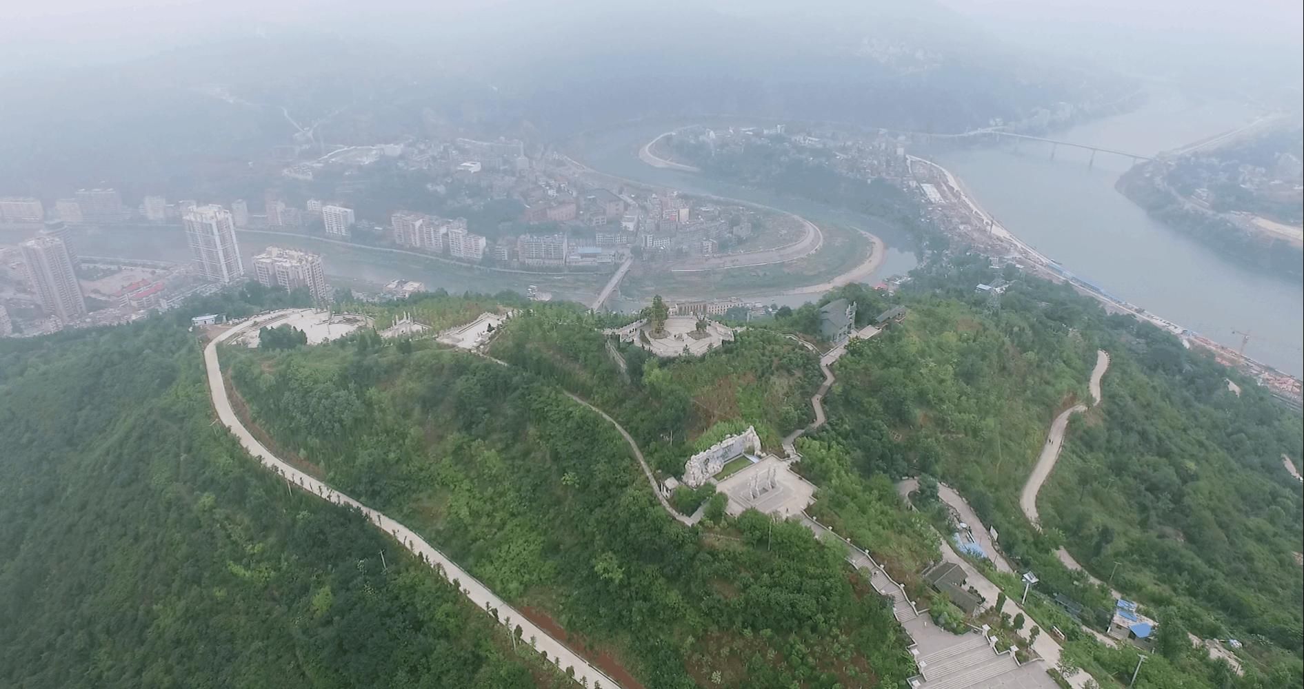 中国最神奇的两座城市,一座形似八卦,一座形似太极!