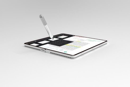 可折叠屏幕帅爆 设计师推微软Surface Phone渲