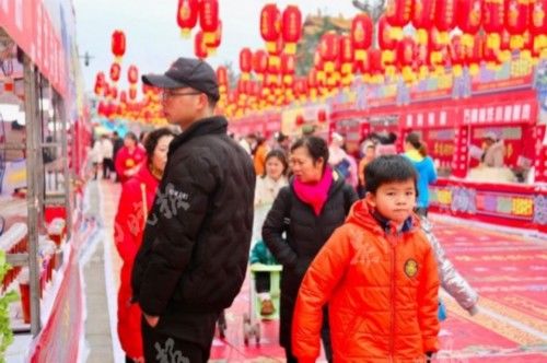 春节宣传禁放烟花活动