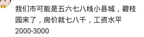 你觉得该不该在县城买房？网友：碧桂园把小县城的房价都炒起来了