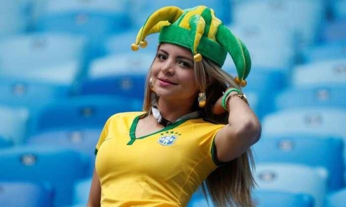 世界杯第9日美女众生相:巴西高冷 冰岛很惊艳