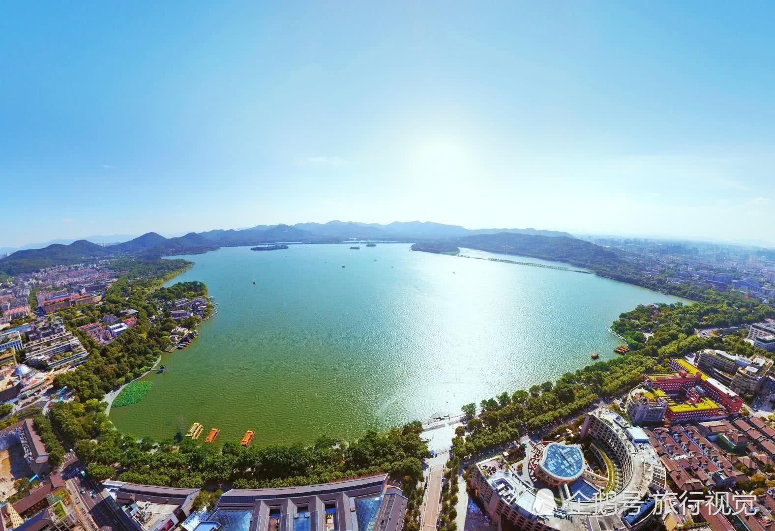 俯瞰杭州，不一样的角度，不一样的风景！