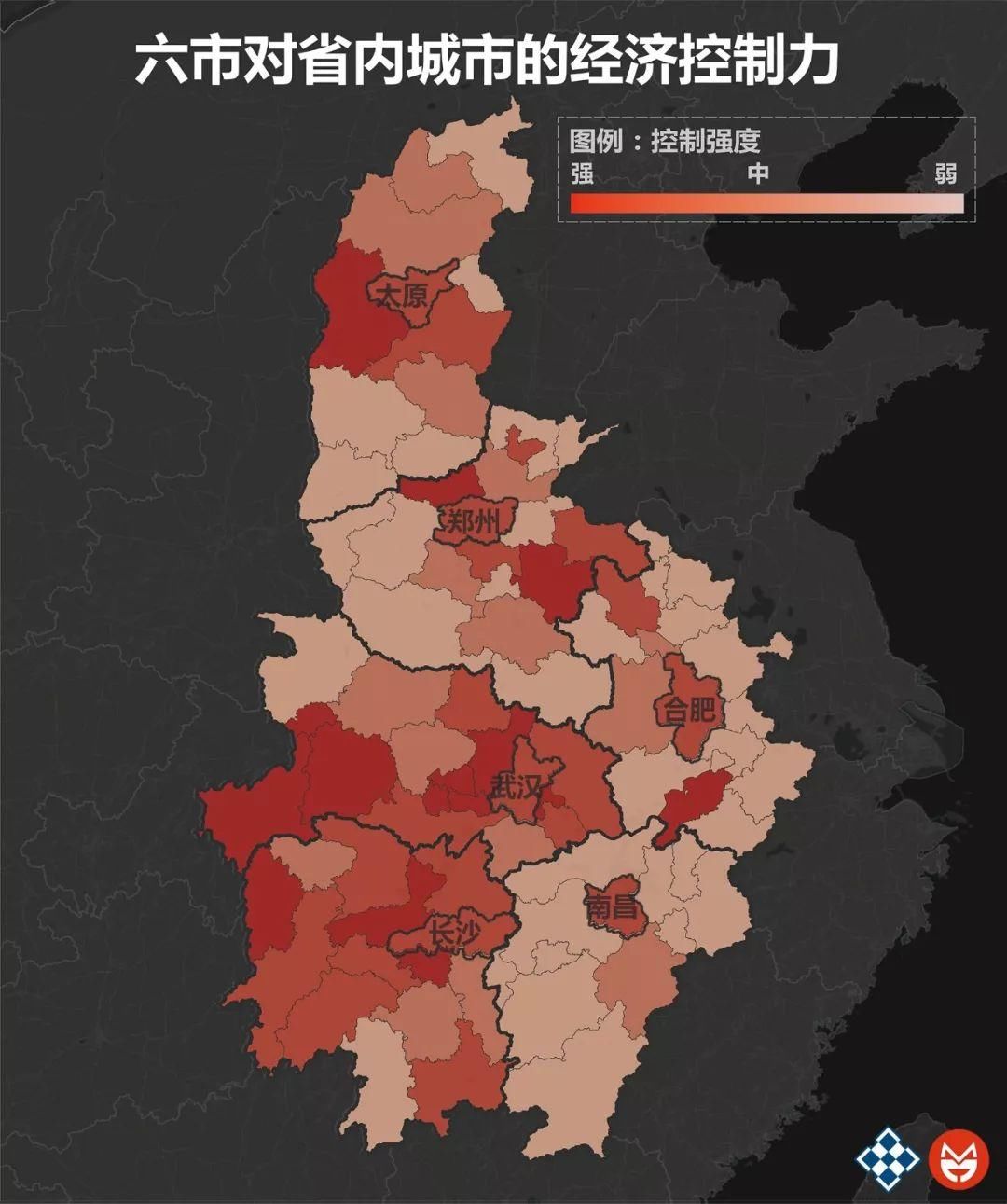 武汉、郑州、长沙、合肥、太原、南昌，谁才是中部崛起的领头羊?