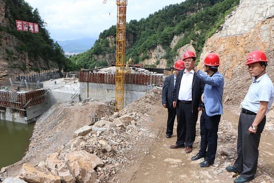 宝鸡市太白县委书记田来锁检查指导防汛工作