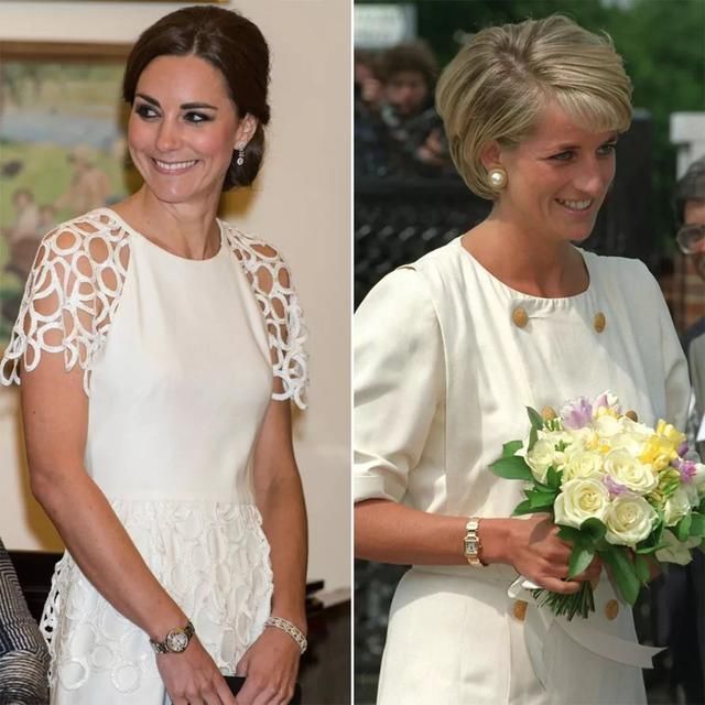 7年前,威廉和凯特参观植物园,王子看到戴安娜