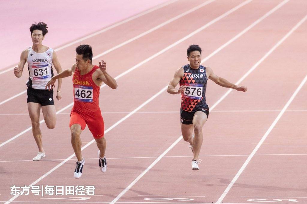 最新短跑世界排名:苏炳添百米第三 日本选手2