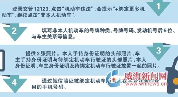 交管12123APP能处理非本人机动车违法