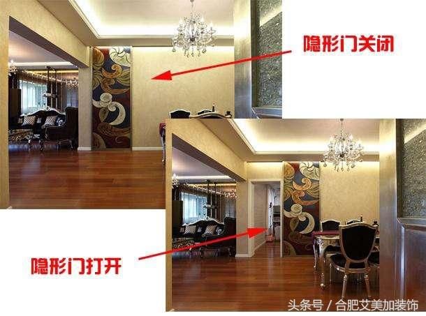 厨卫门,卧室门正对大门怎么办?隐形门您可以了