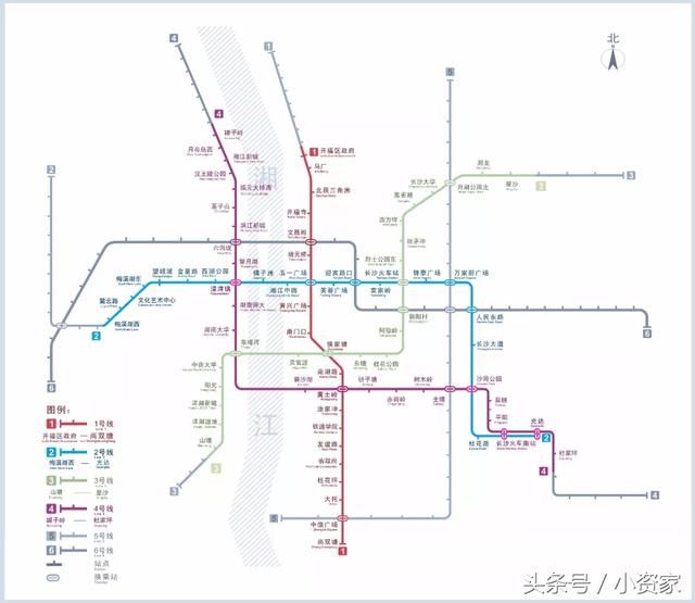 星沙地铁线3号线线路