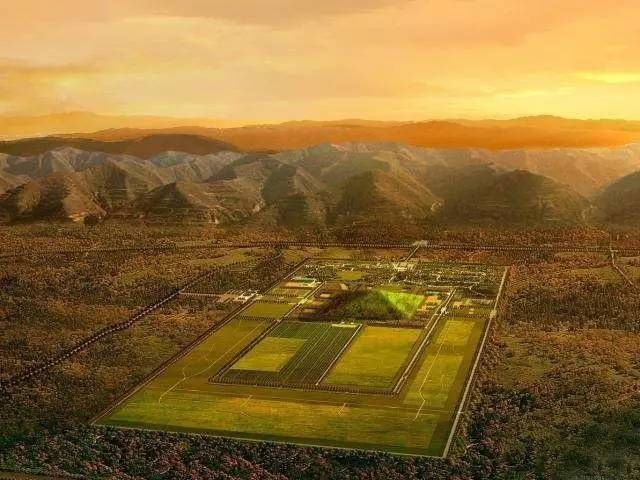 秦始皇陵复原图首次曝光,震惊世人!