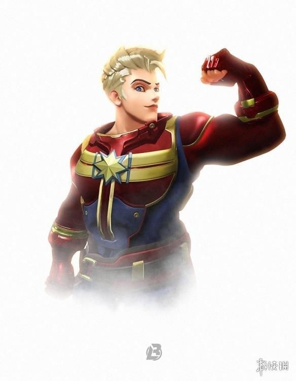 查莉娅(惊奇队长)末日铁拳(灭霸)士兵:76(镭射眼)源氏(战争机器)半藏